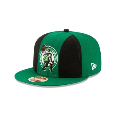 Boston Celtics Gorra | New Era NBA Paneled Team Pick 9fifty Snapback Cap Mexico - Verdes